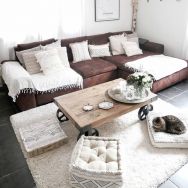 Coussin de sol Orylia Multicouleur