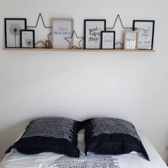 Linge de lit noir
