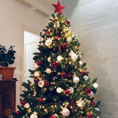 Noël tout en rouge.