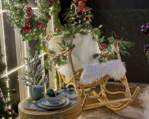decorare la tua terrazza per Natale