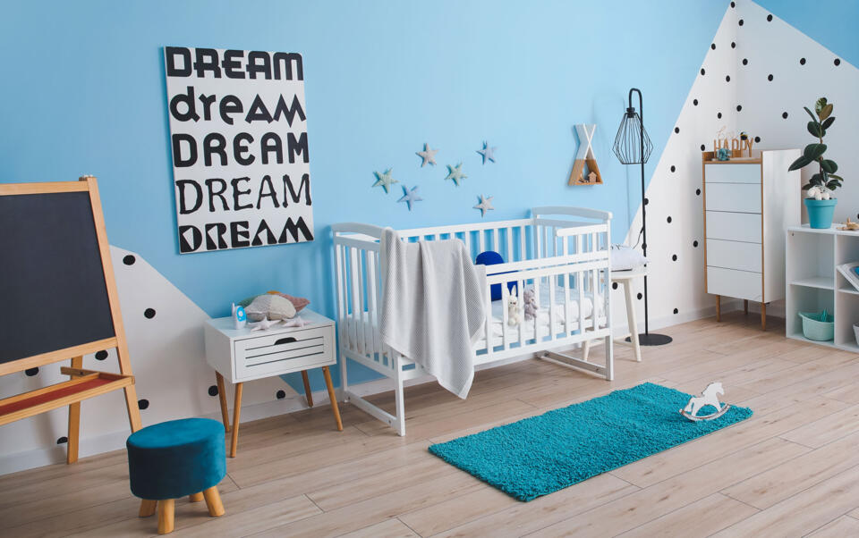 Babyzimmer Blau