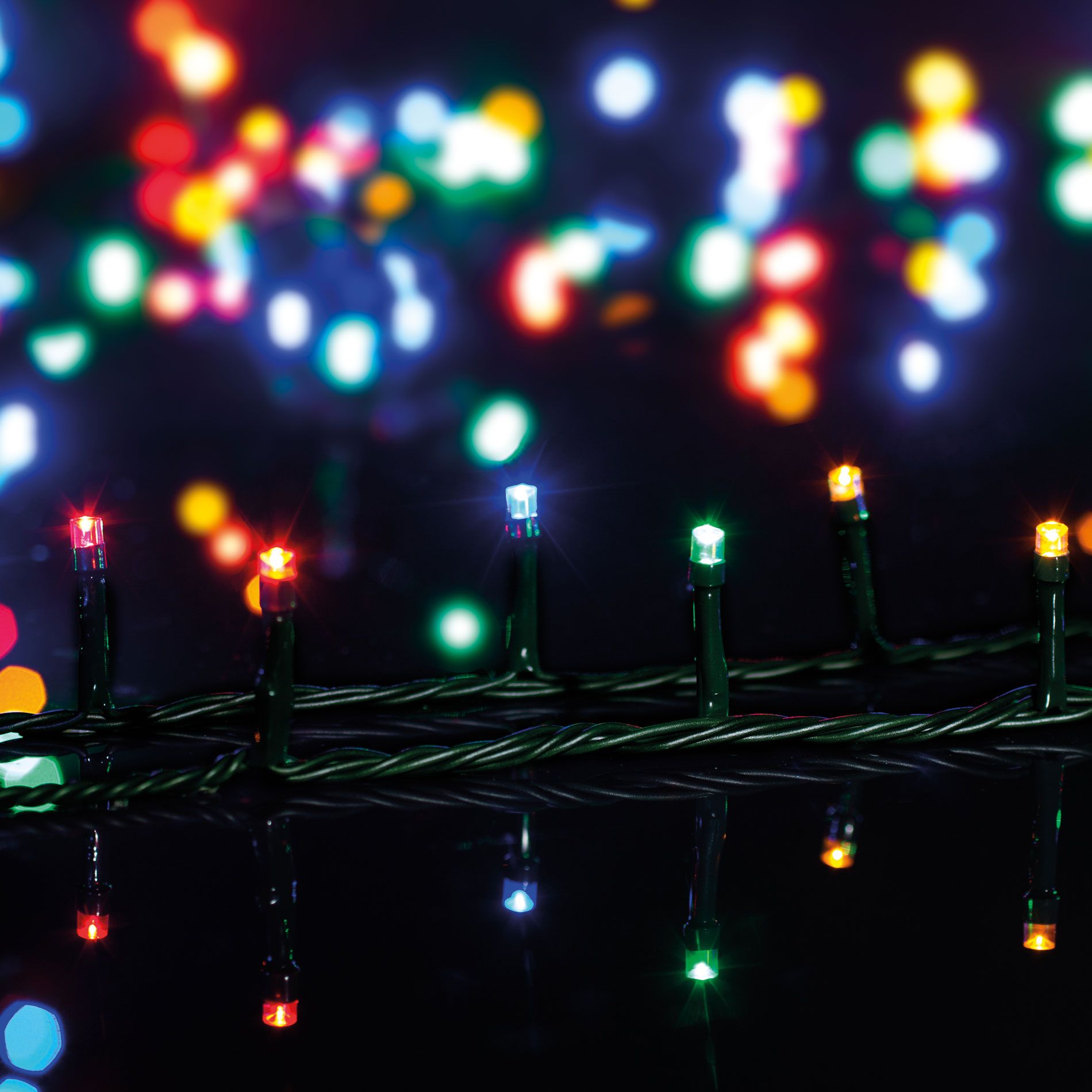 Guirlande lumineuse Musicale Multicolore LED Décoration lumineuse Eminza