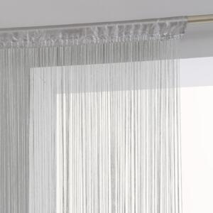 Rideau de fil (90 x H200 cm) Uni Gris