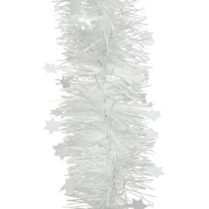 Guirnalda de Navidad (D10 cm) estrellada Alpine Blanco