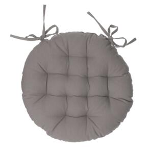 Coussin de chaise rond Datara Taupe
