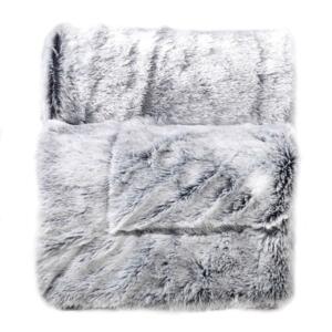 Manta piel sintética  (150 cm) Antartic Gris