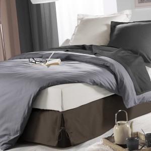 Cache-sommier (140 x 190 cm) Panama Taupe