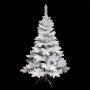 Árbol artificial de Navidad Blooming Alto 210 cm Blanco