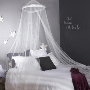 Ciel de lit moustiquaire Alessia Blanc