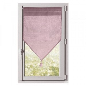 Paire de voilages vitrage (60 x 90 cm) Monna Rose blush