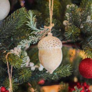 Piña de pino de Navidad para colgar Fergus Natural