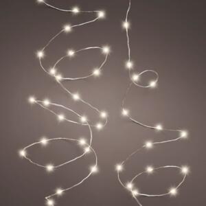 Guirlande lumineuse Durawise 1,59 m Blanc chaud 100 Micro LED extra brillant CA