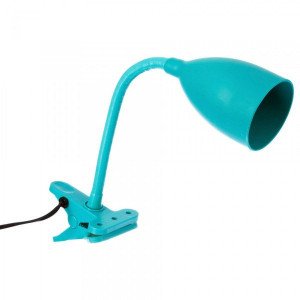 Lampe pince Sily Bleue