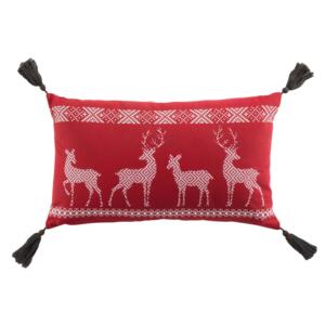 Coussin rectangulaire Cosy home Rouge