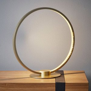 Lampe à poser Led Circle Or
