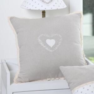 Coussin (40 cm) Berenice Taupe clair