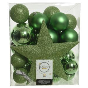 Kit de décoration de sapin de Noël Novae Vert gui