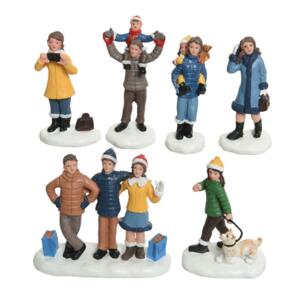 Figurines Vacances en famille pour village