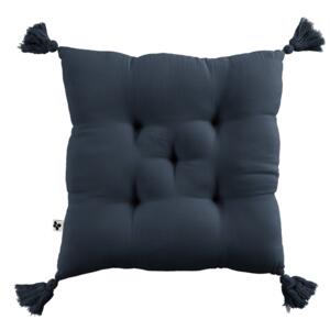 Coussin de chaise (40 cm) Gaïa Bleu nuit