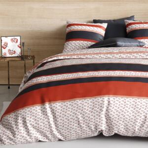 Funda Nórdica y dos fundas para almohada en algodón (240 cm) Fida Rojo