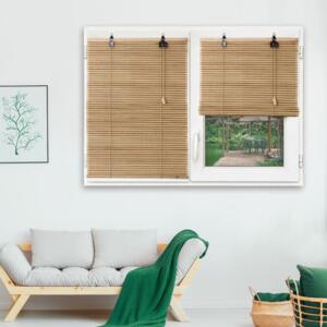 Store enrouleur à baguettes (60 x 180 cm) Bambou Beige