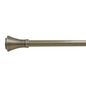 Kit de tringle extensible (L210 - L380 cm / D19 mm) Brasserie Bronze