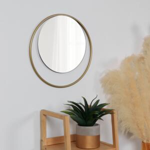 Miroir rond Cercle (D38 cm) Doré