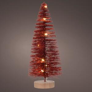 Sapin lumineux Lidy 20 cm Rouge 
