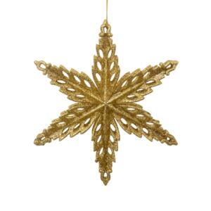 Estrella de Navidad para colgar Ajourée Oro