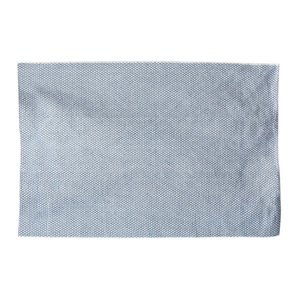 Tapis coton (200 cm) Losangeo Bleu