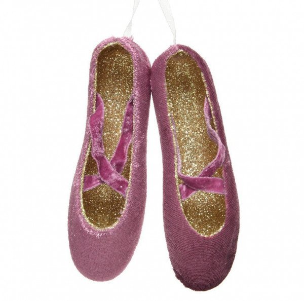 Chaussures à suspendre Ballerines Vieux rose