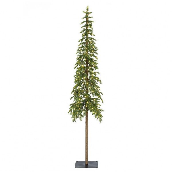 Verlichte kunstkerstboom Sierra H210 cm 
