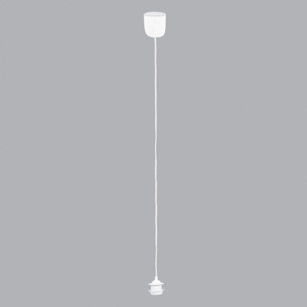 Cordon électrique suspension (80 cm) Blanc