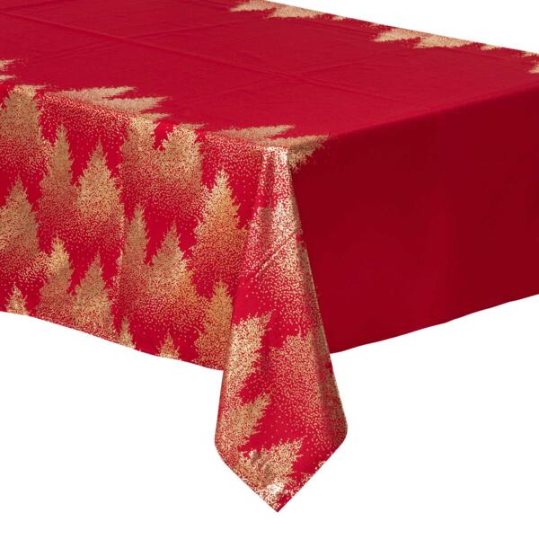 Nappe rectangulaire (L240 cm) Sapin Rouge