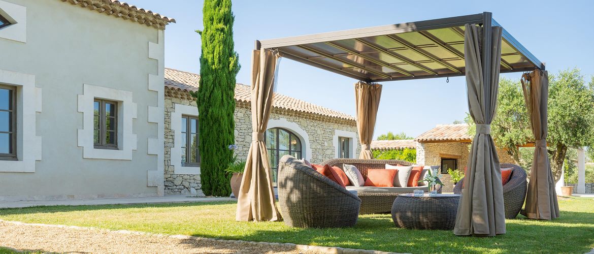 De bons moments ensoleill�s � partager  Tonnelles et Pergolas 