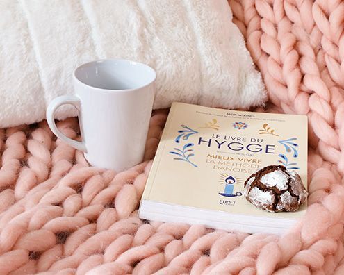 manta y cojines Hygge