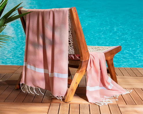 fouta di cotone riciclato