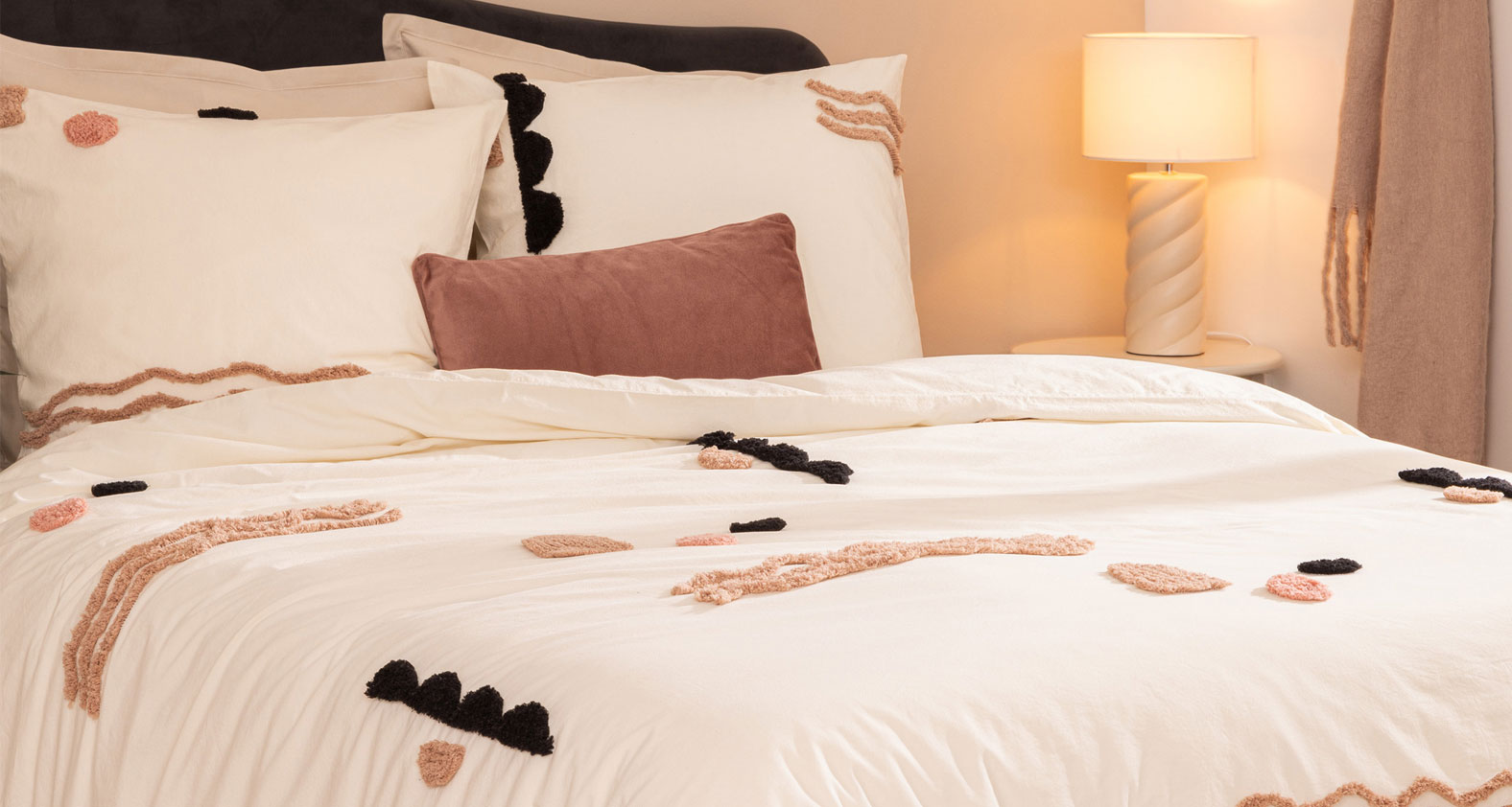 housse de couette tuft�e