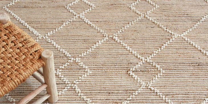 alfombra hecha a mano