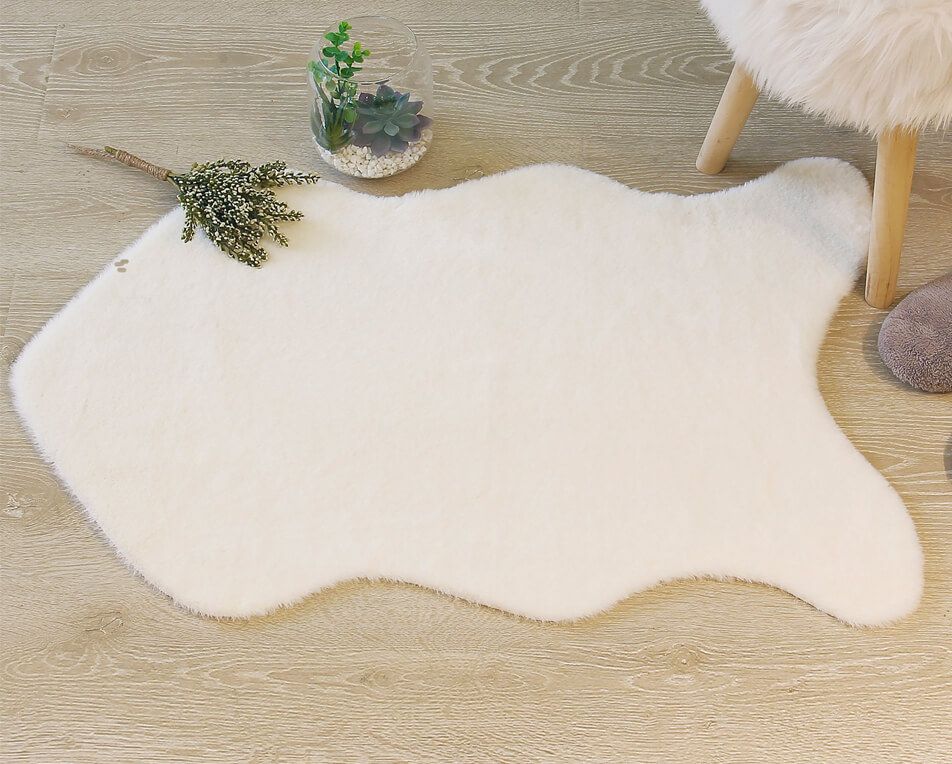 alfombra piel de oveja