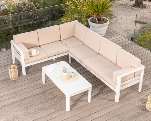 Salon de Jardin aluminium - Gamme Ostara