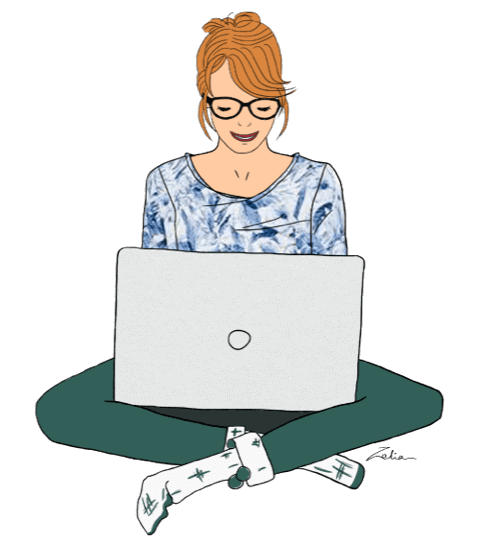 Cojín de suelo (40 cm) Idéale Azul - Decoración textil - Eminza