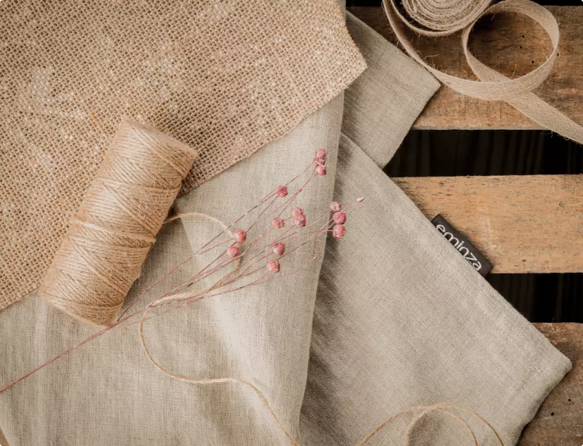 Draps en lin lavé