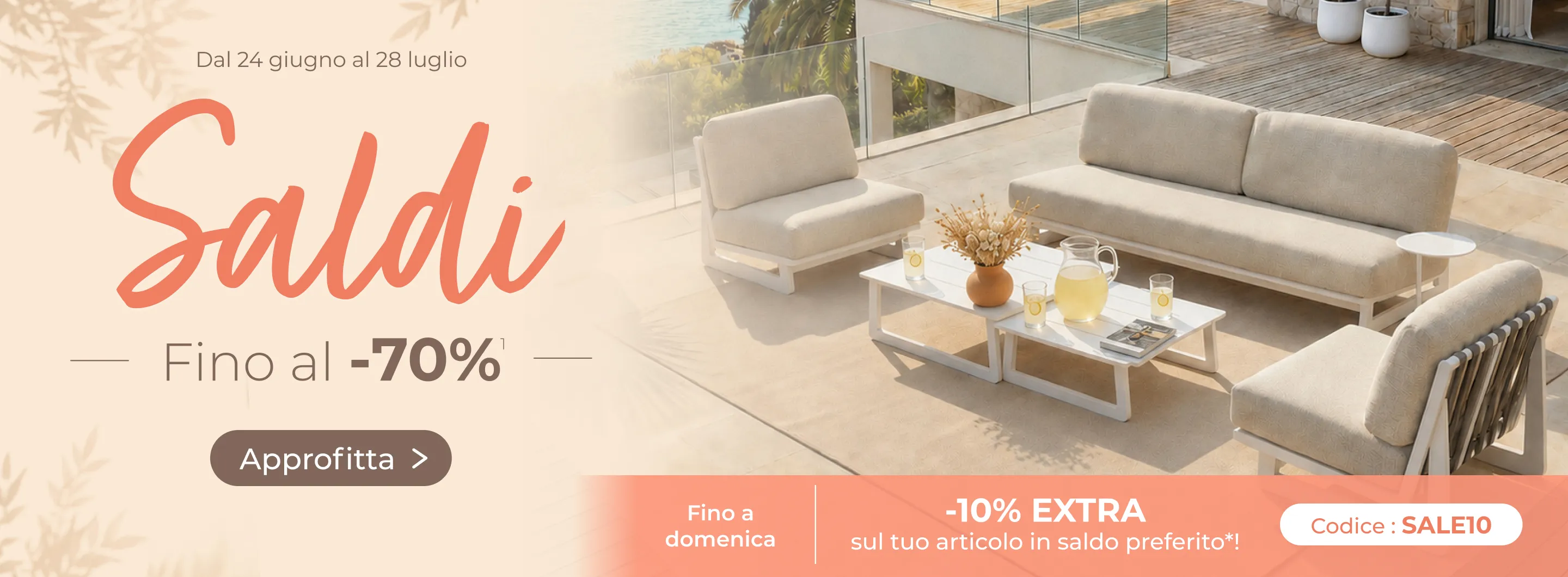 set da giardino in finto rattan grigio