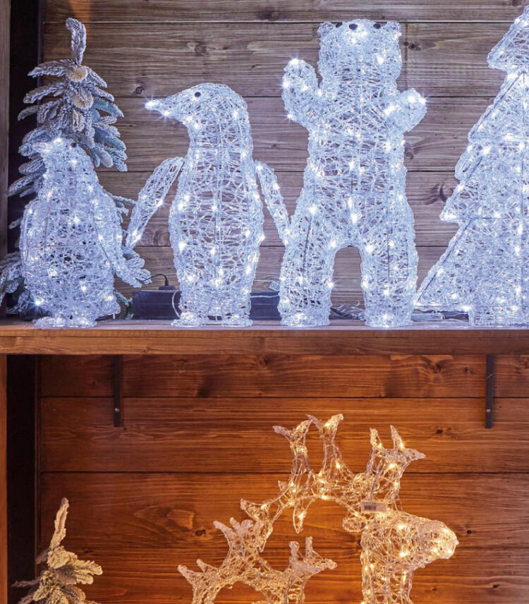 Weihnachtsdeko, Weihnachtsbaum, Lichterketten Eminza