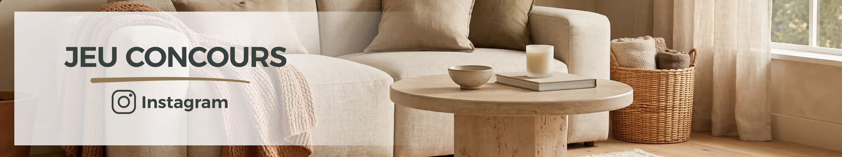 Jeu concours instagram