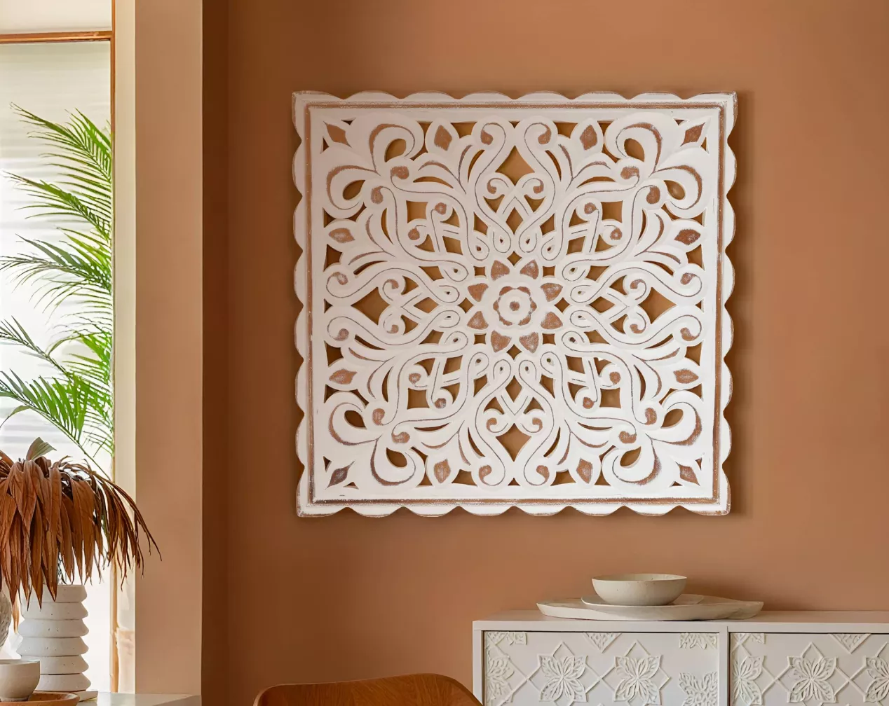 Kaktus aus natürlichem Material