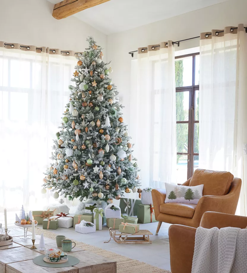 Naturligt inspireret juletræ