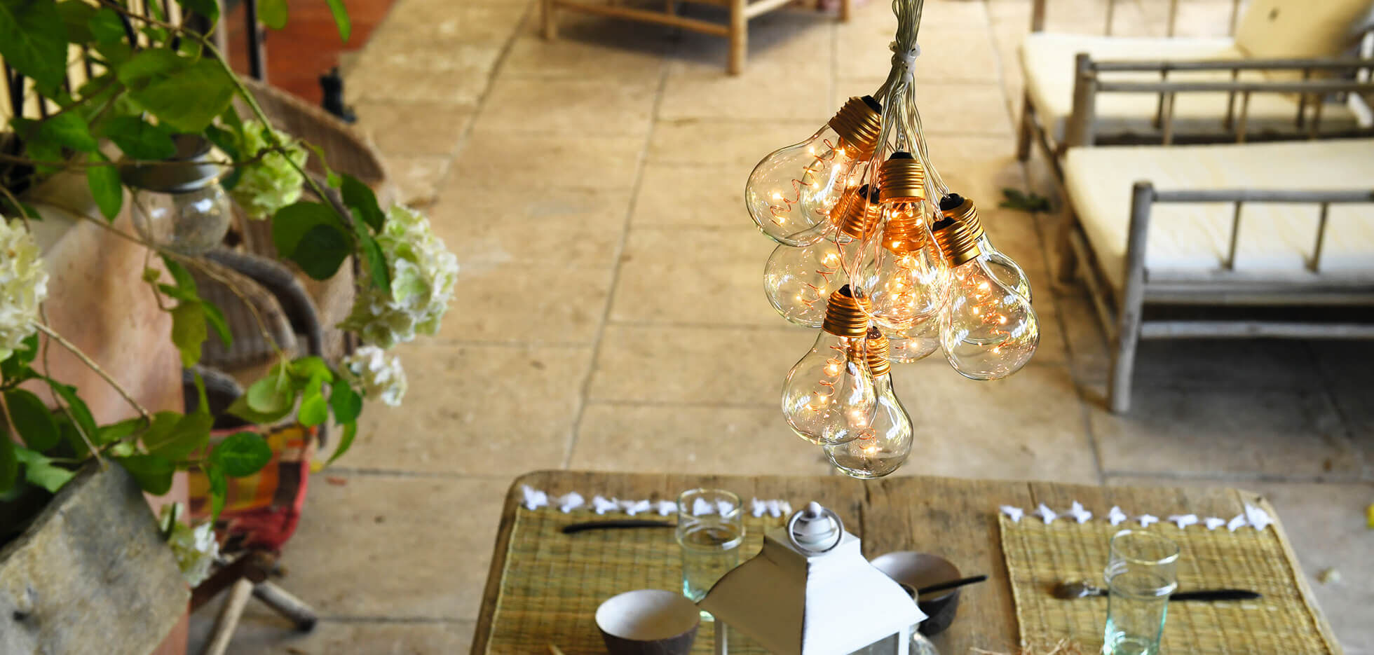 suspension avec plusieurs ampoules
