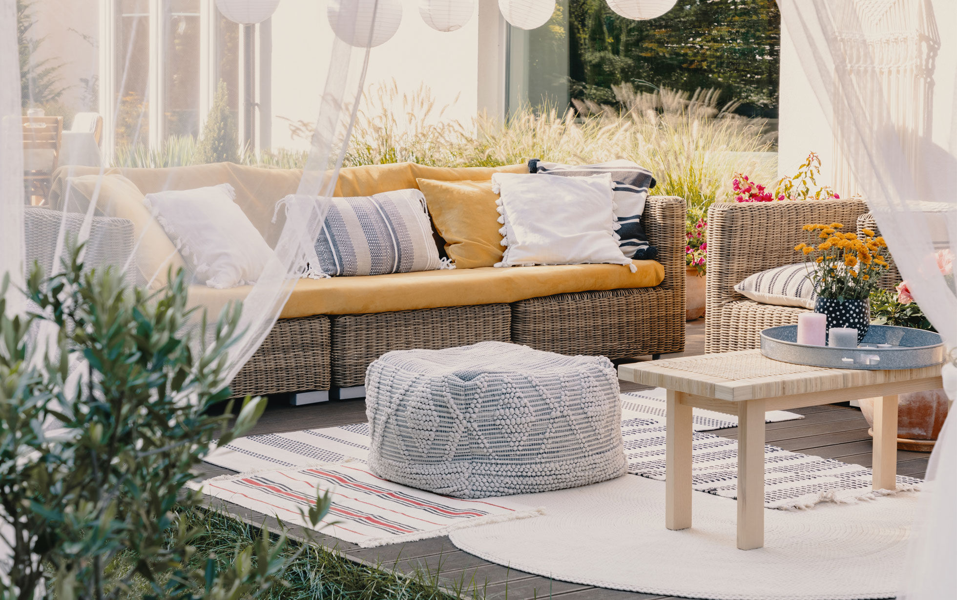 le nostre idee per un giardino accogliente